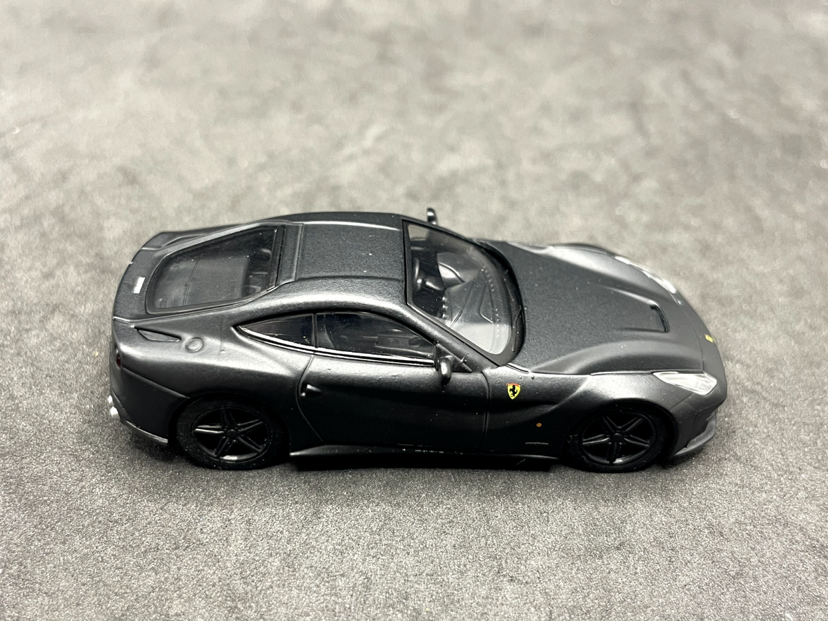 Kyosho 1/64 Ferrari collection 9 F12 berlinetta Matt Black