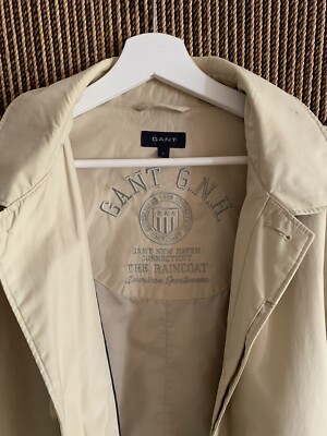 Mens GANT coat G.N.H. GANT new haven connecticut rain coat.