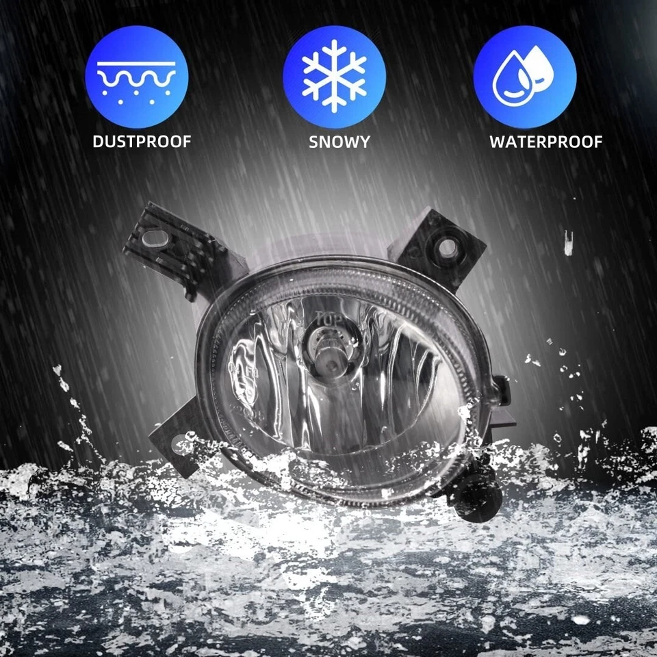 Fog Lights For Audi A3 Hatchback A3 Base 2006-2013, A4 Sedan S4 Sedan 2005-2008 Foto 4 de 4