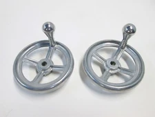 2 - Craftsman 10" Contractor Table Saw Diecast Handwheel Handle Crank 3/8" Shaft