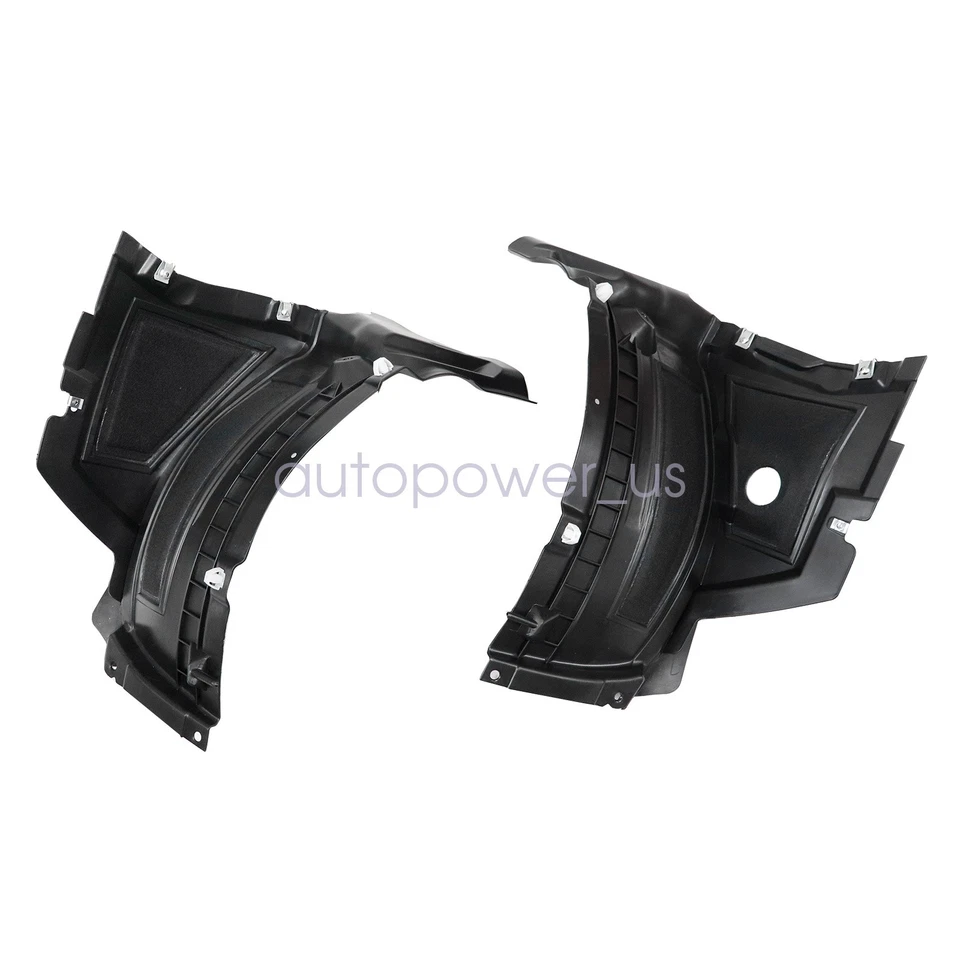 Juego de 2 protectores contra salpicaduras para sección delantera derecha y derecha Fit Audi A6 Quattro 2012-2015 Foto 4 de 4