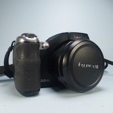 Fujifilm Digital Bridge Camera FinePix S8000fd 8.0MP Black Tested *Read*