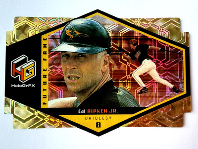 CAL RIPKEN JR - MLB HOF - 1999 UPPER DECK HOLOGRFX FUTURE FAME GOLD CARD # F2