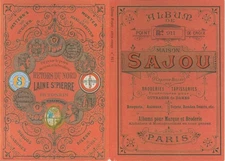 Sajou Cross Stitch Albums Rouge 911