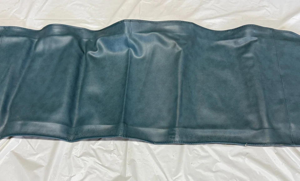 VTG Buick Lesabre 71-75 Convertible Top Boot Cover BLUE Vinyl GENUINE OEM Clean! - Image 4 of 4