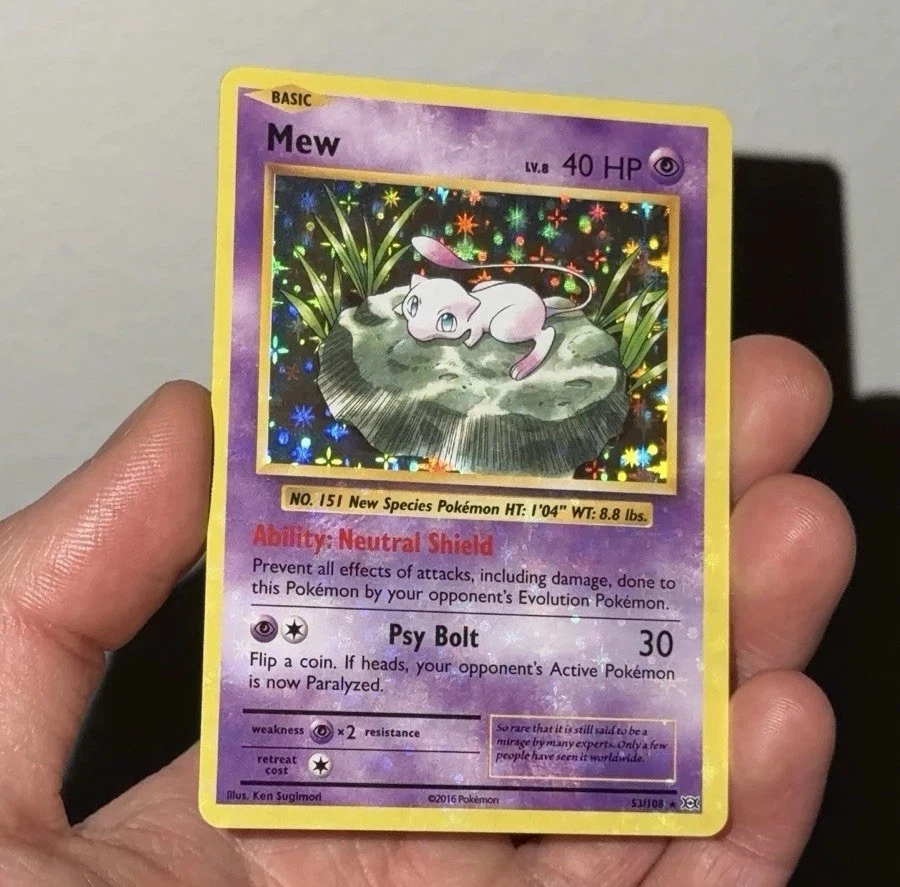 mew pokemon card ebay - ex 151/165 - Pokemon 151 - Double Rare Mew Pokmon TCG Rare Collectible
