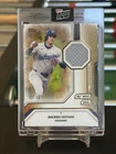 2025 Topps Now MVP Shohei Ohtani Gold Foil /50 Game Used Jersey Relic Dodgers