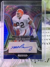 2025 Panini Prizm Black Michael Dean Perry Prizmatrix Signatures #PS-MDP /49