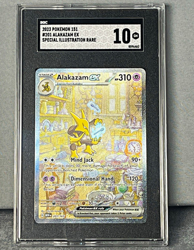 Alakazam ex graded SGC 10 for sale on eBay