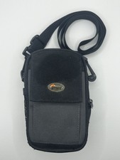 Lowepro Black Padded Zip-Up Camera Case with Shoulder Strap 6 3/4 by 4 1/2