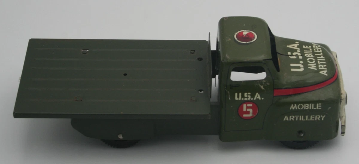 Marx Army Toys In Vintage Manufacture Diecast Cars, Trucks & Vans