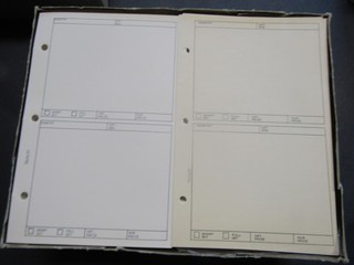 Westend Press sales sheets 3 holes (no stamp holders (sheets only) 8 pounds