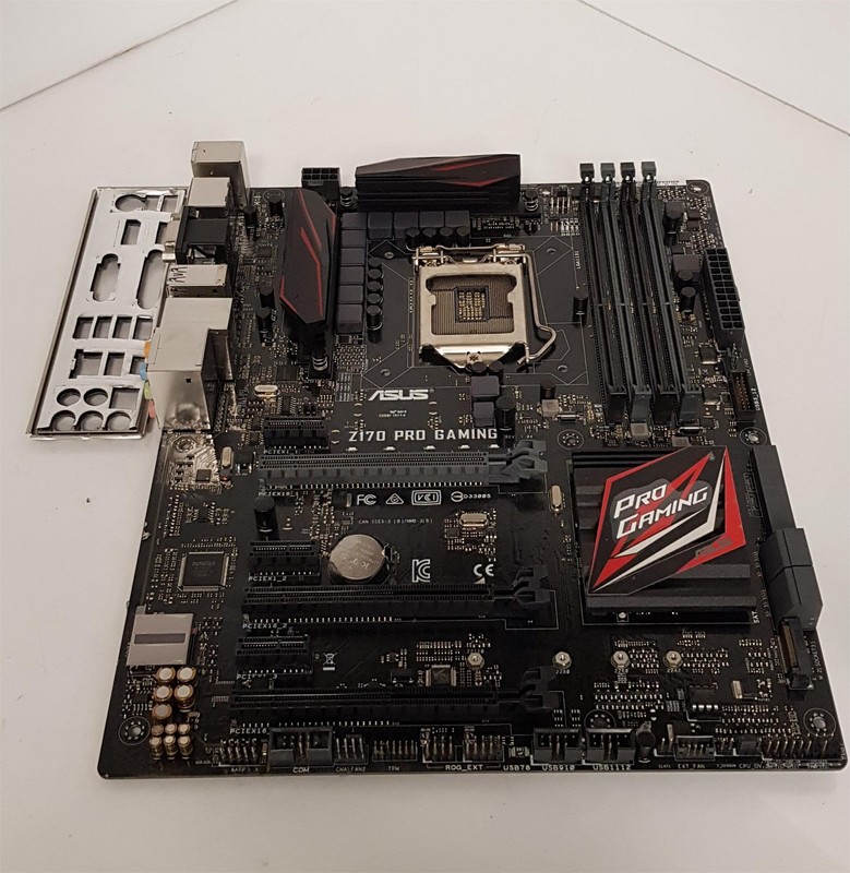 ASUS Z170 Pro Gaming Socket LGA1151 DDR4 ATX Motherboard With I/O Shield