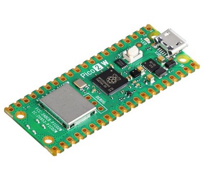 Raspberry Pi Pico 2W, RP2350 + WLAN + Bluetooth Mikrocontroller-Board