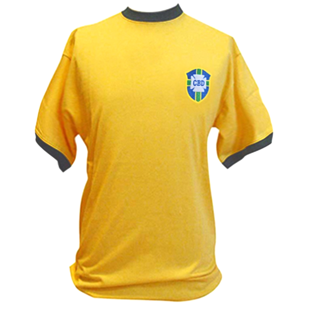 Pele signed BRAZIL World Cup 1970 Shirt Jersey FULL EDSON SIG