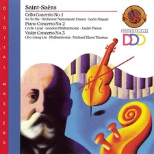 Saint-Saens: Cello Concerto No. 1 / Piano Concerto No. 2 / Violin Concerto N...