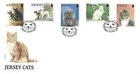 1994 Jersey Cats (1st series) 21st Anniv of Jersey Cat Club First Day Cover