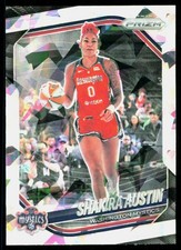2025 Panini Prizm WNBA #81 Shakira Austin Ice Prizms
