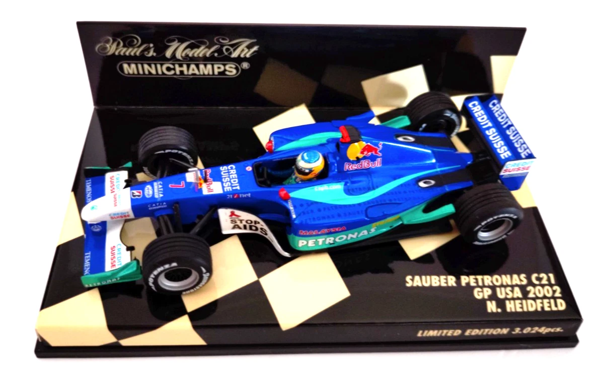 Preços baixos em MINICHAMPS Sauber 1:43 Diecast Carros de Fórmula