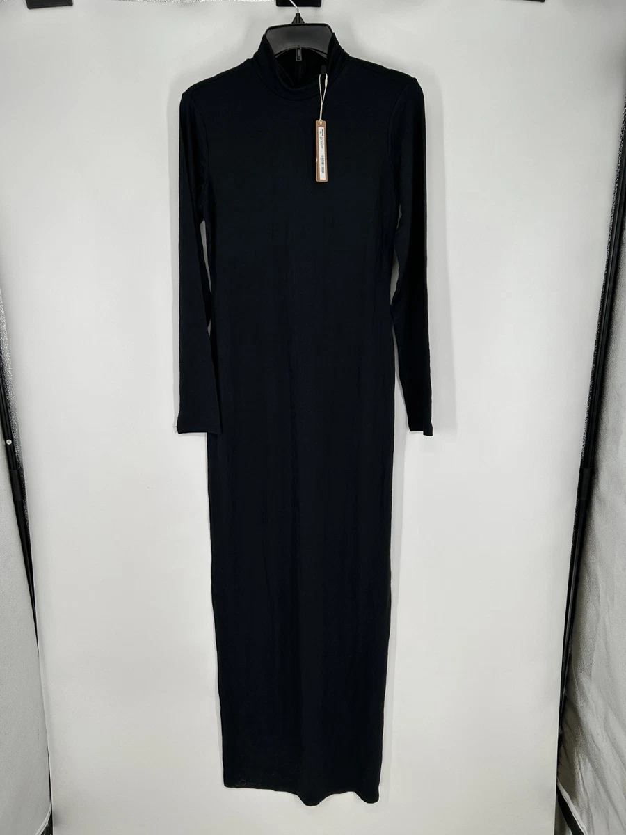 black cut out dresses Turtleneck Short Dress main image 0
