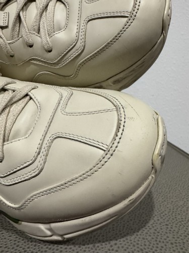 Zapatillas Gucci Rhyton Vintage Logo Talla 8.5 G Para Hombre - Imagen 5 de 24