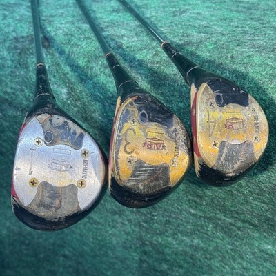 Vintage Arnold Palmer Tru-Matic 1 3 4 Wood Set Mens RH Steel Golf