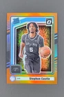 2024 Panini Donruss Optic Stephon Castle Rated Rookies Preview Orange RC /75