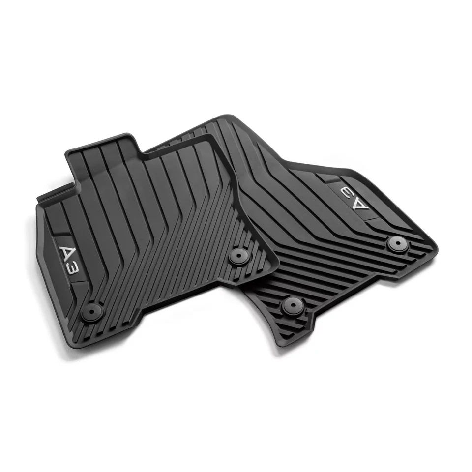 Audi A3 Tapis en Caoutchouc Avant 2 Pièces Noir 8Y1061501 041 - Photo 1/1