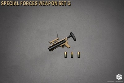 1/6 Scale Toy Special Forces Weapon Set G - Tan HK M320A1 Grenade Launcher