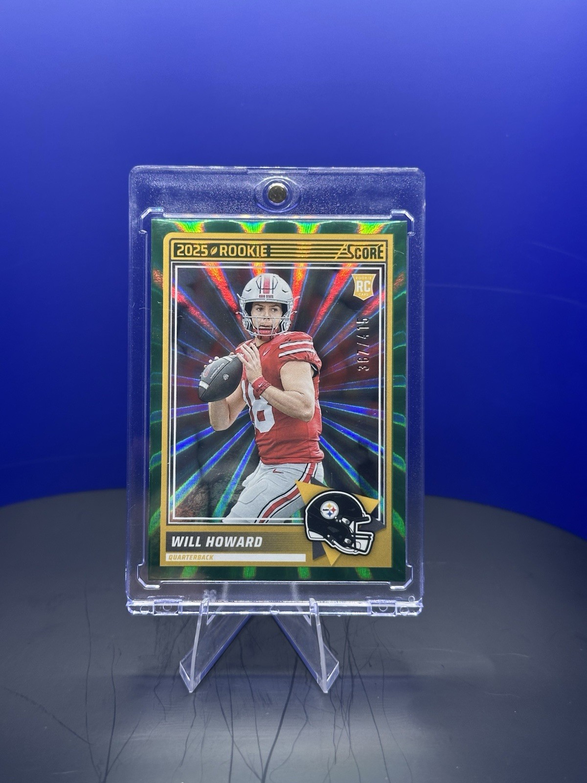 2025 Score - Rookies Will Howard #3 Stars /499 (RC)