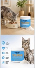 Taurine for Cats, Cat Taurine Supplement for Heart, Vision, Skin  Coat and Immu