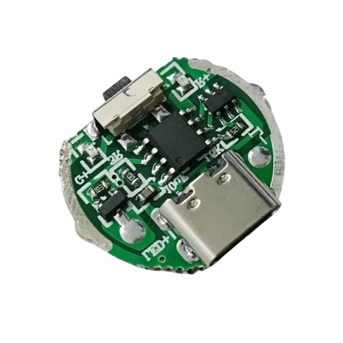 Two-speed Driver Board DIY Module Flashlight Circuit Board USB C Charging Board - Picture 2 of 8