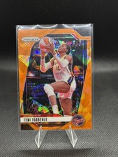 2024 Panini Prizm WNBA #136 Temi Fagbenle Ice Orange Prizms