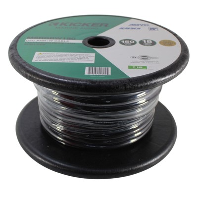 Kicker Marine 18 AWG RGB+W Wire 100% OFC Lot Cut By The Foot