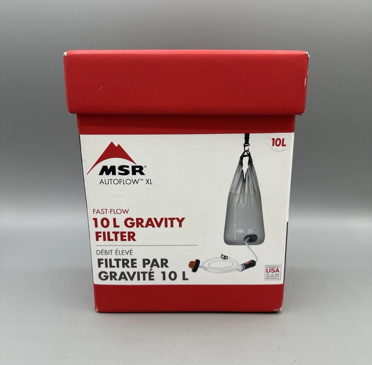 MSR AutoFlow XL Gravity Water Purifier Kit 10 L Fast Outdoor