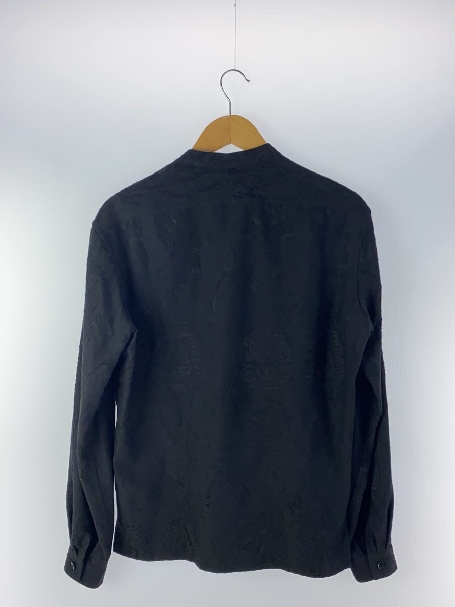 SAINT LAURENT Rayon 18SS Long Sleeve Shirt Wool Black thumbnail 2