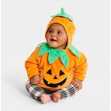 Hyde EEK Boutique Baby Pumpkin Halloween Costume 6 12M NEW