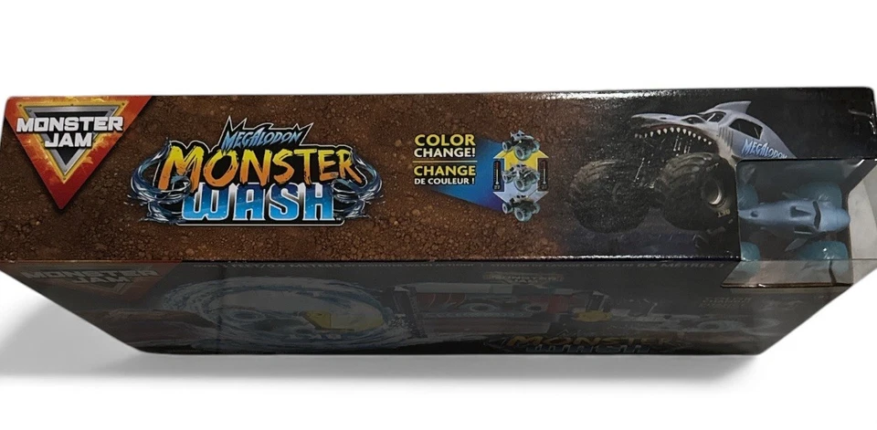 Monster Jam Megalodon Monster Wash NEW - OVER 3 FEET OF MONSTER WASH ACTION - Image 2 of 4