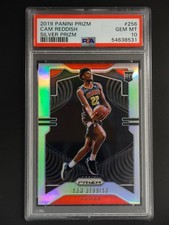 Cam Reddish RC 2019-20 Panini Prizm Basketball Silver Prizm #256 PSA 10 ① [3hk