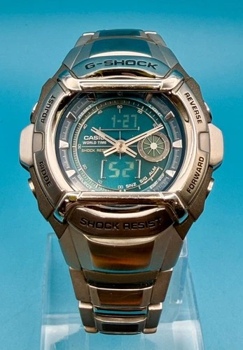 CASIO VINTAGE G-SHOCK  G-520D-3AV Steel Bracelet 2004
