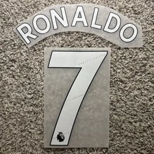 2021/2022 Manchester United 7 Ronaldo Premier League Player size Nameset Number
