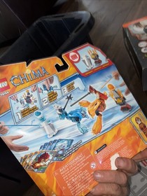 Lego Fire vs. Ice 70156 LEGENDS OF CHIMA Minifigure Building Set Not Complete