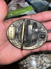 Men's Oval Western Cowboy Scenic Belt Buckle Limited Ed  Texas pride — photo 2