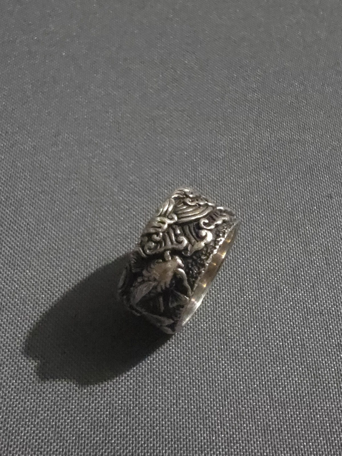 And Colours Koi Fish Ring Sterling Silver 925 Rare