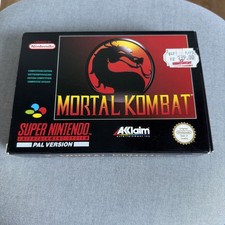 ebay® Auktion 307111354026 | Mortal Kombat Super Nintendo PAL Thumbnail of ebay® auction 307111354026 | Mortal Kombat Super Nintendo PAL