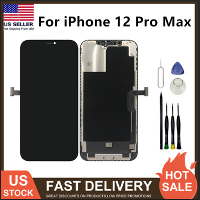 US For iPhone 12 Pro Max Display LCD Touch Screen Digitizer Assembly Incell Tool