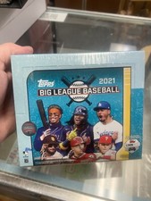 2021 Topps Big League Baseball Factory Sealed Hobby Box