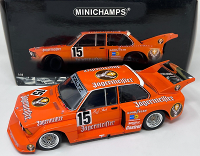 1/18 Minichamps BMW 320i #15 H.J. Stuck DRM Eifelrennen 1977 