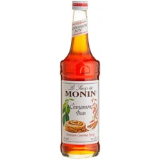 Monin Premium Cinnamon Bun Flavoring Syrup 544SYPAR212A