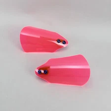 Pink Hand Guard Shield Protector for Harley Sportster XL Dyna Softail Touring FL